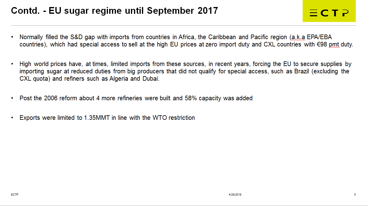 沐甜科技-ECTP糖部亚洲区负责人介绍欧盟糖业政策变化及对国际市场的影响